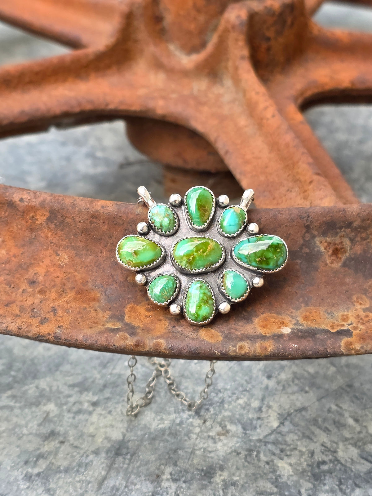 Green Broke Necklace