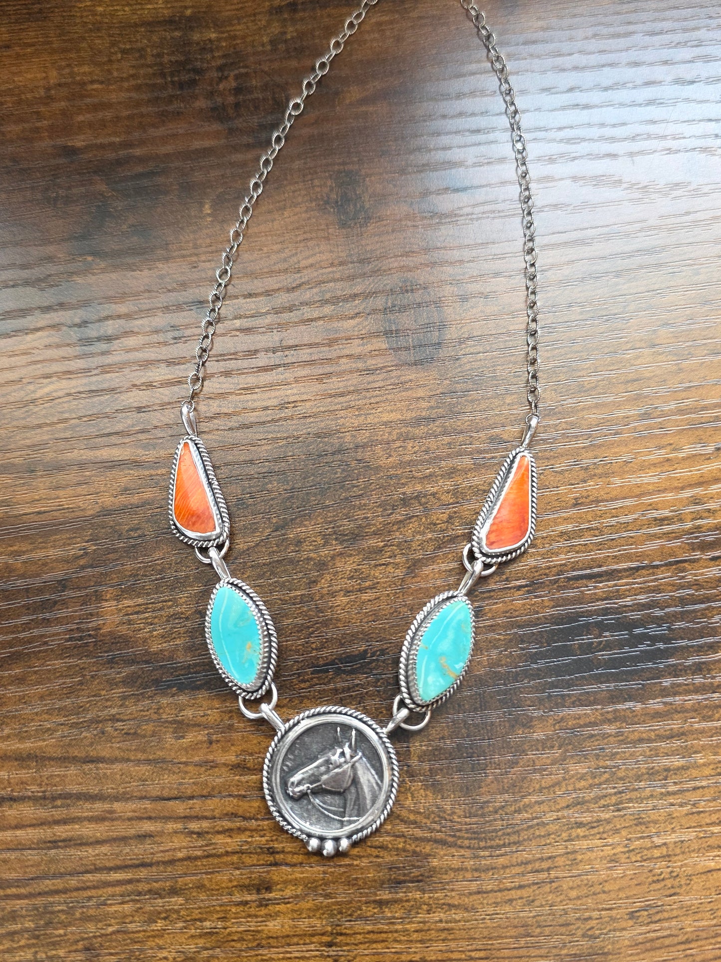 Sunset Saddle Necklace