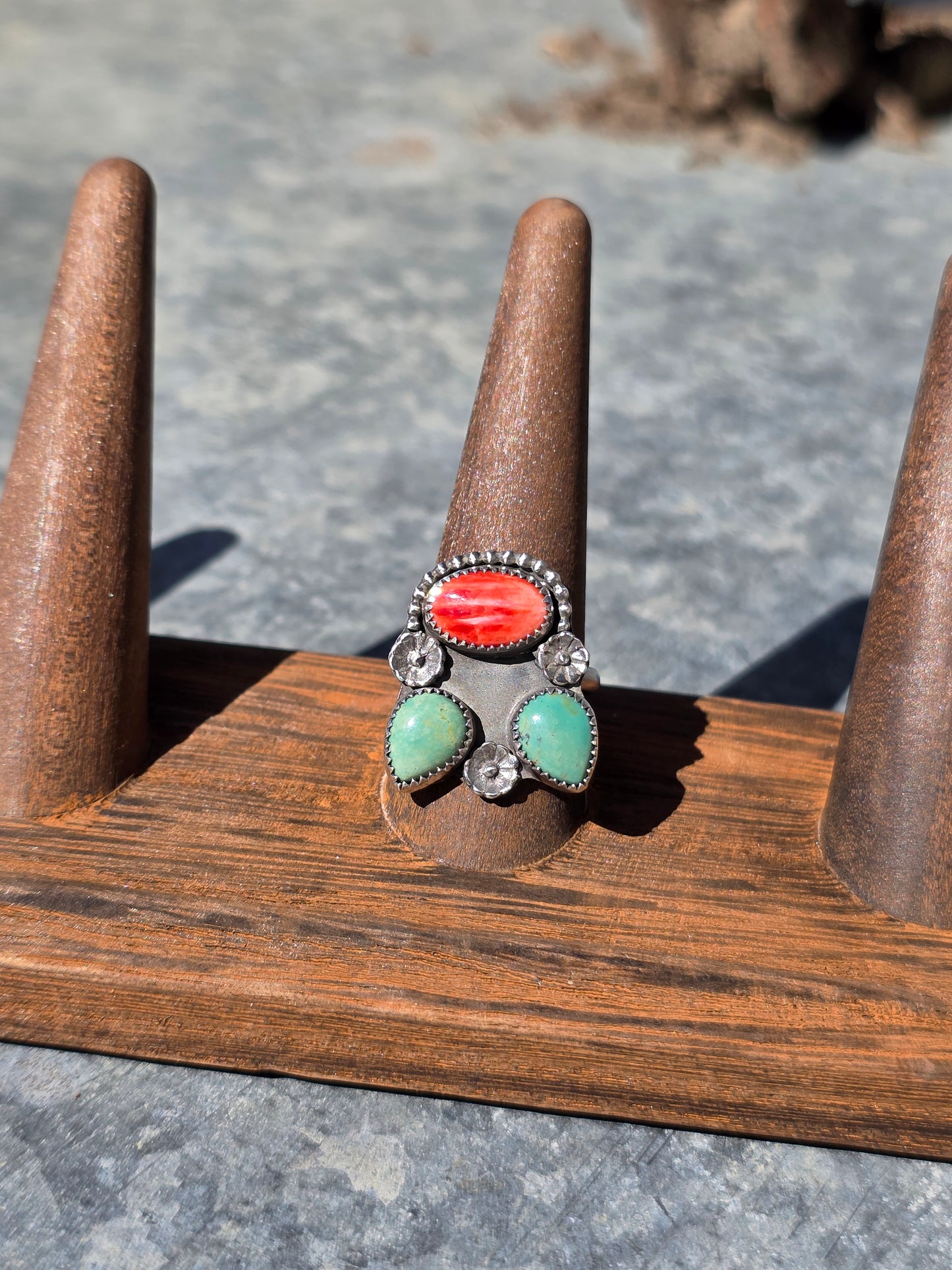 Flower Garden Ring 8.75