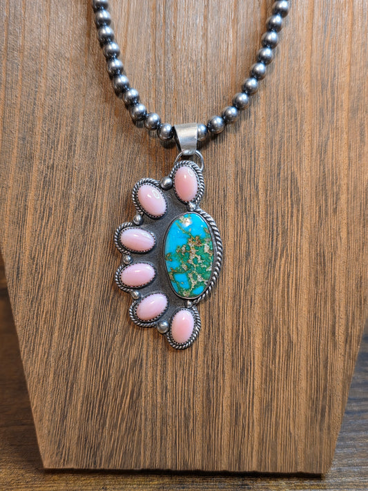 Sonoran & Pink Conch Pendant
