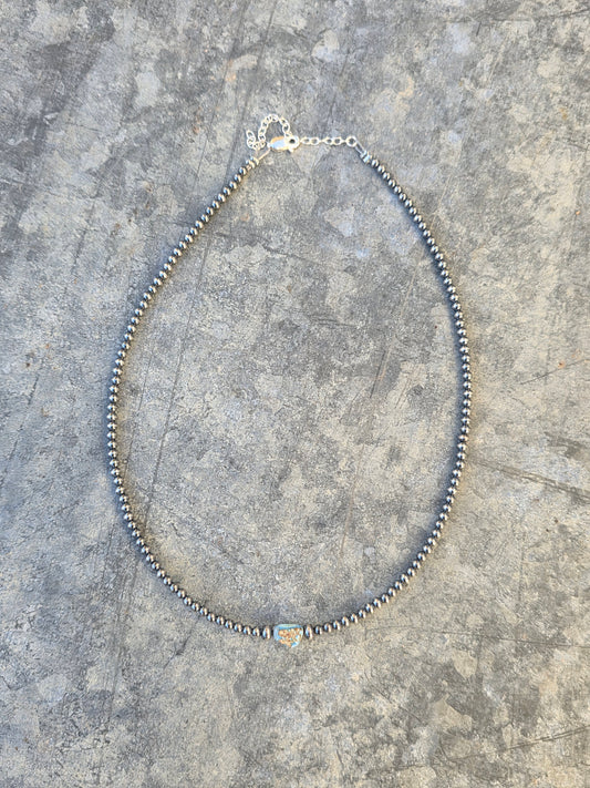 Golden Hill & Sterling Pearl Necklace